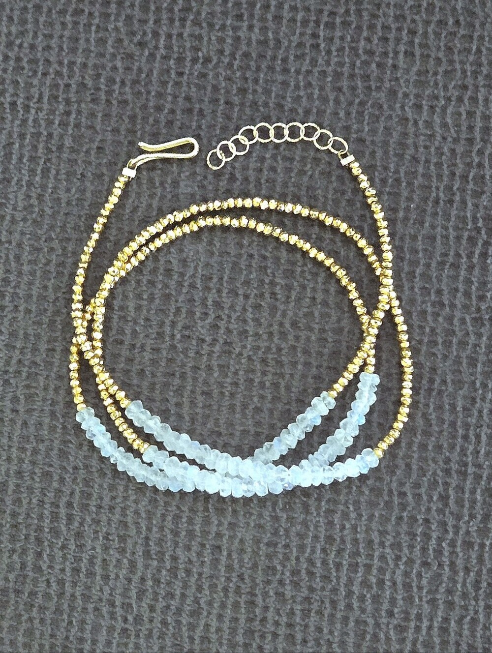 Convertible Moonstone🌙Necklace/Wrap Bracelet - NWOT - Picture 2 of 16